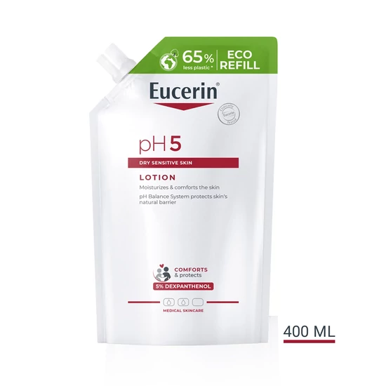 Eucerin pH5 Intenzív testápoló öko-utántöltő 400ml