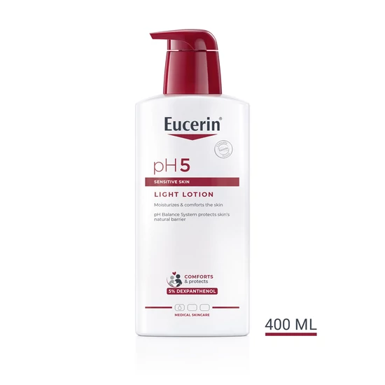 Eucerin pH5 testápoló light 400ml