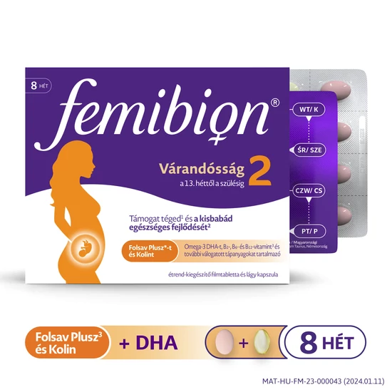 Femibion 2 várandósság kapszula+ filmtabletta 56+56x