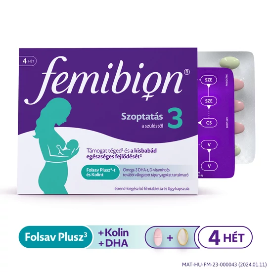 Femibion 3 szoptatás tabletta+ kapszula 28+28x