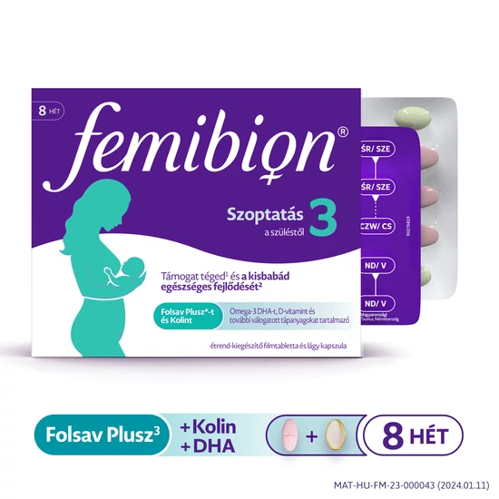 Femibion 3 szoptatás tabletta+ kapszula 56+56x