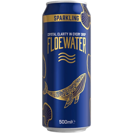 FloeWater sparkling ivóvíz 500ml