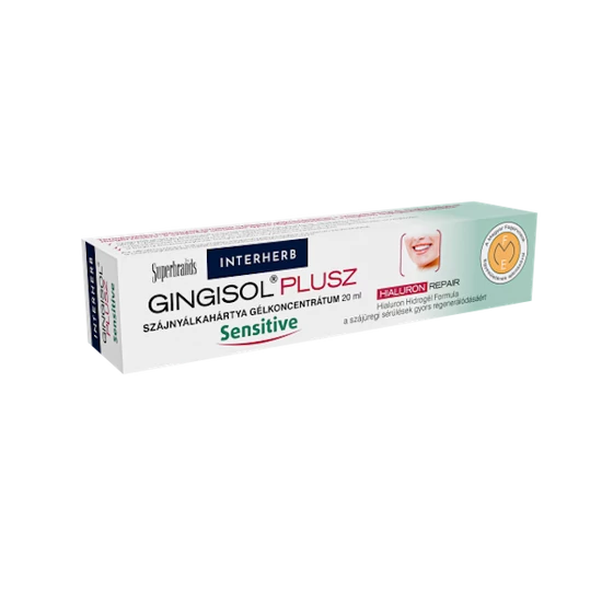 Interherb GINGISOL PLUSZ Szájnyálkahártya gél 20 ml Sensitive 
