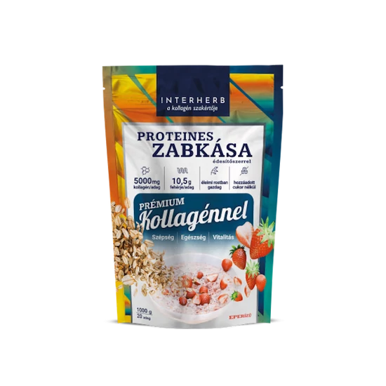 Interherb Zabkása Proteines EPERÍZŰ 1000g (prémium Kollagénnel)