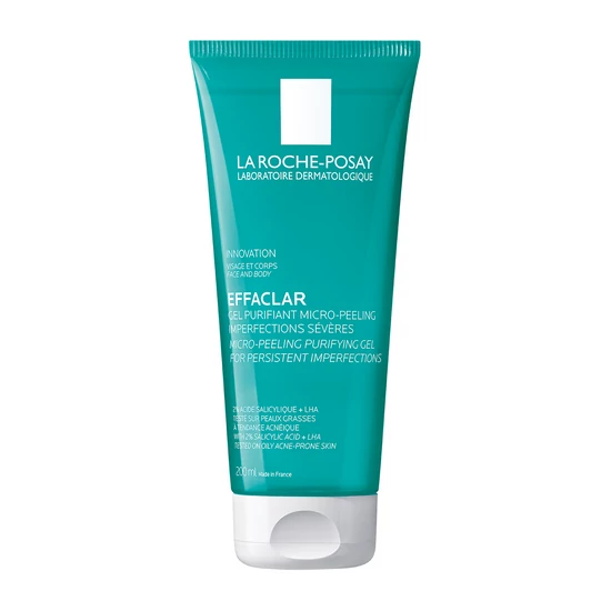 La Roche-Posay Effaclar Mikro-hámlasztó tisztító gél 200 ml