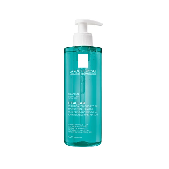 La Roche-Posay Effaclar Mikro-hámlasztó tisztító gél 400 ml