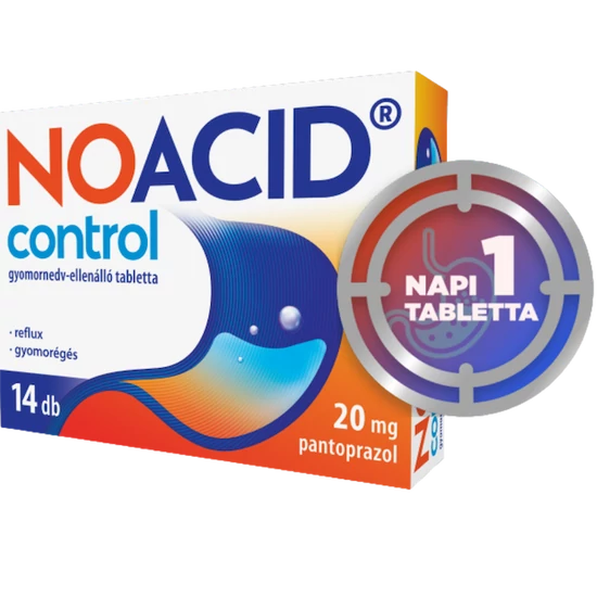 Noacid Control gyomornedv-ellenálló tabletta 14x