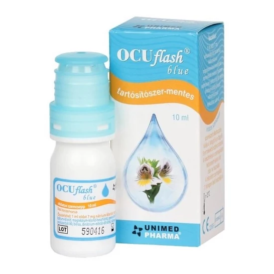 Ocuflash Blue oldatos szemcsepp 10ml