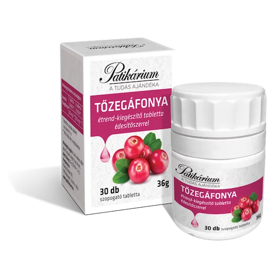 Patikárium Tőzegáfonya tabletta 30x