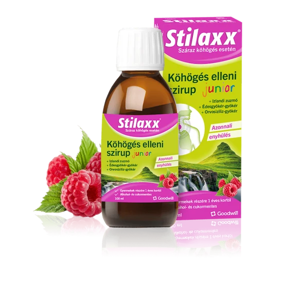 Stilaxx® Junior köhögés elleni szirup 100ml