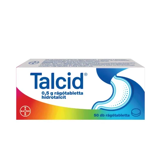 Talcid 0,5g rágótabletta 50x