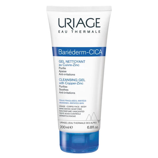 Uriage Bariéderm Cica Cu-Zn Mosakodógél 200 ml