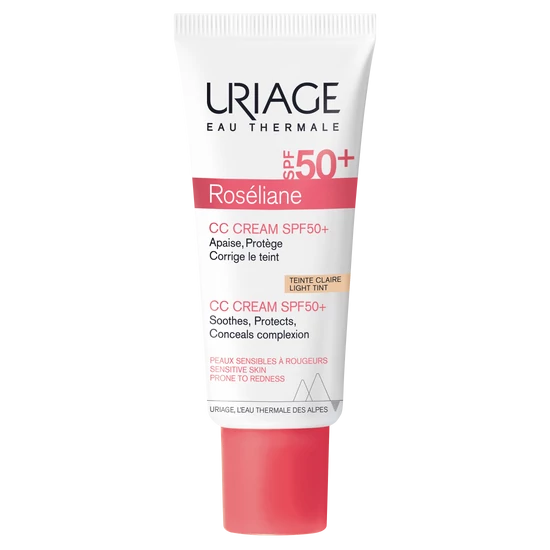 Uriage Roséliane CC krém SPF50+ kipirosodás/rosacea ellen 40ml