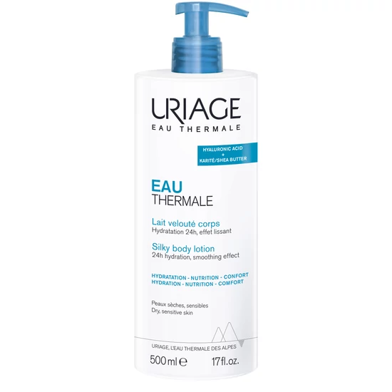 Uriage Silky Body Hyaluronsavas Testápoló Tej 500 ml