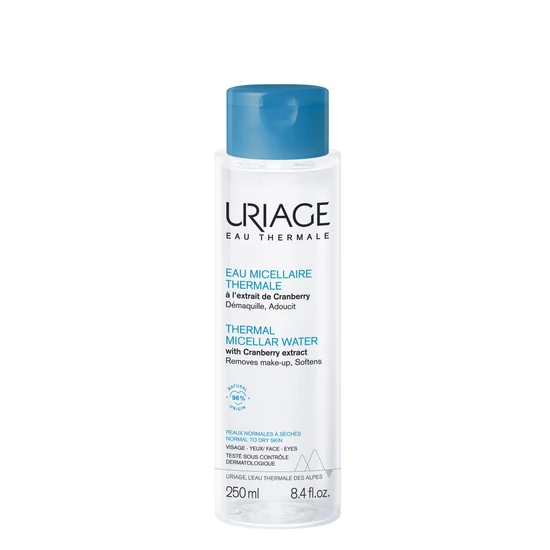 Uriage Termál Micellás Arctisztító És Sminklemosó Normál Vagy Száraz Bőrre 250 ml
