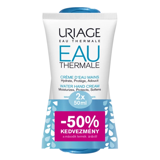 Uriage Termál kézkrém DUOPACK 50ml+50ml