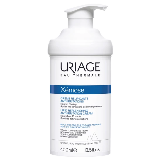  Uriage Xémose Krém Száraz/Nagyon Száraz Bőrre 400 ml