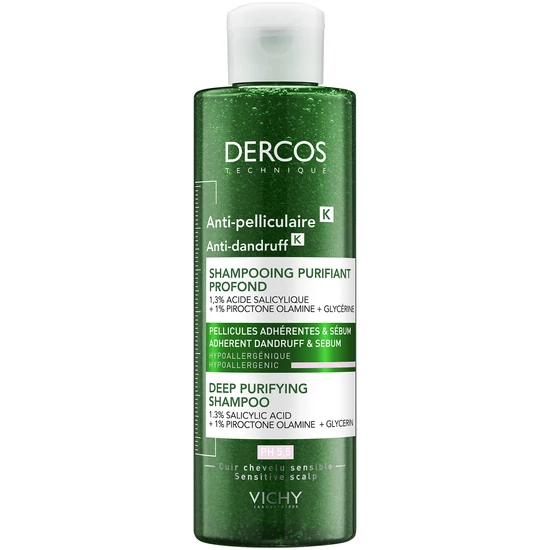 Vichy Dercos K Korpásodás elleni sampon hámlasztó hatással 250ml