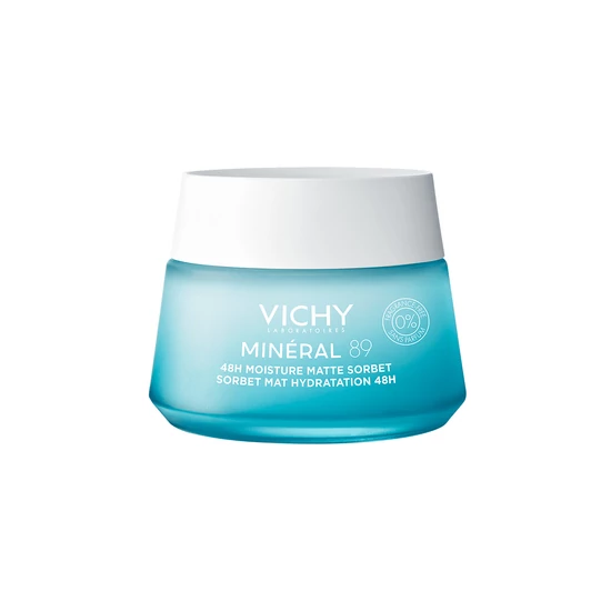 Vichy Mineral 89 akár 48 órás Hidratáló, Mattító Sorbet 50ml
