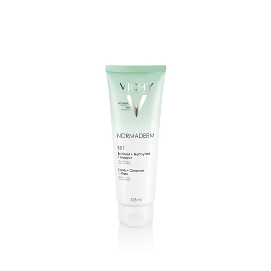 Vichy Normaderm 3In1 Arctisztító, -Radír És -Maszk 125 ml