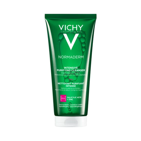 Vichy Normaderm Phytosolution Mélytisztító Gél Problémás Bőrre 200 ml