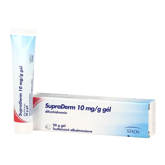 Supraderm 10 mg/g gél 20g