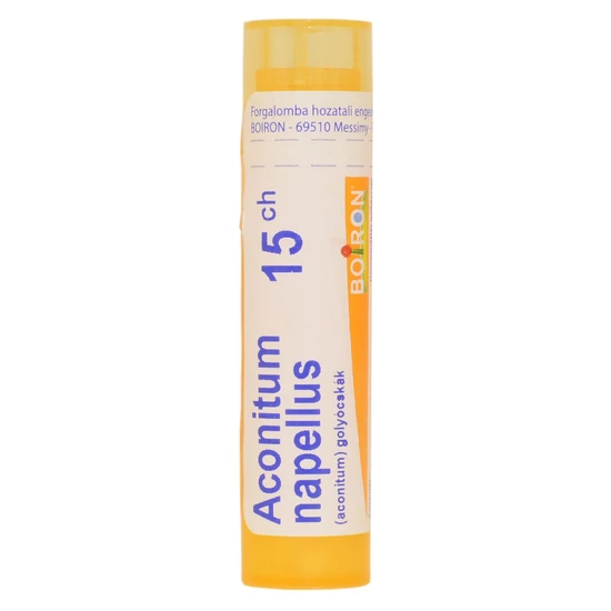 Aconitum Napellus golyócskák 15CH 4g