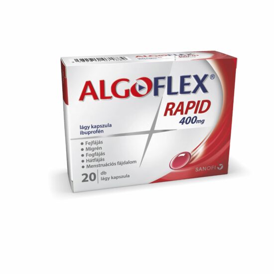 Algoflex Rapid 400mg lágy kapszula 20x