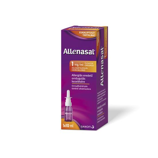 Allenasal 1mg/ml oldatos orrspray 10ml