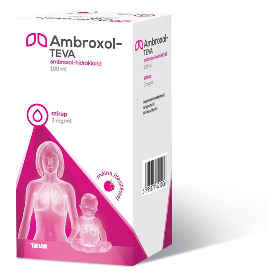 Ambroxol-TEVA 3mg/ml szirup szájfecskendővel 100ml