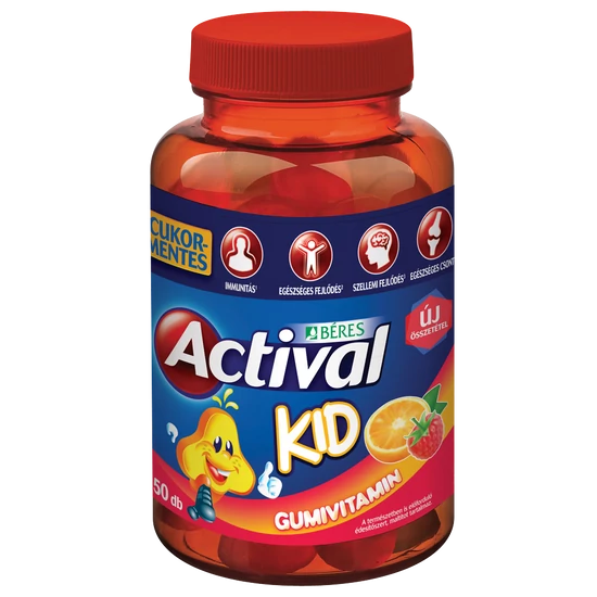 Béres Actival Kid gumivitamin 50x