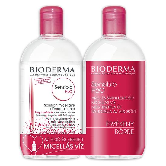 Bioderma Sensibio H2O Micellafesztivál 2x500 ml