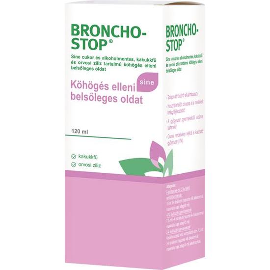 Bronchostop Sine Cukor köhögés elleni belsőleges oldat 120ml