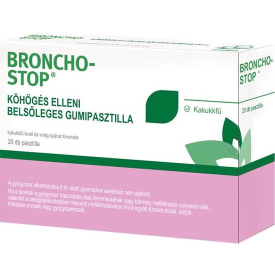 Bronchostop köhögés elleni belsőleges pasztilla 20x