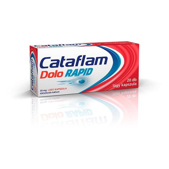 Cataflam Dolo Rapid 25mg lágy kapszula 20x