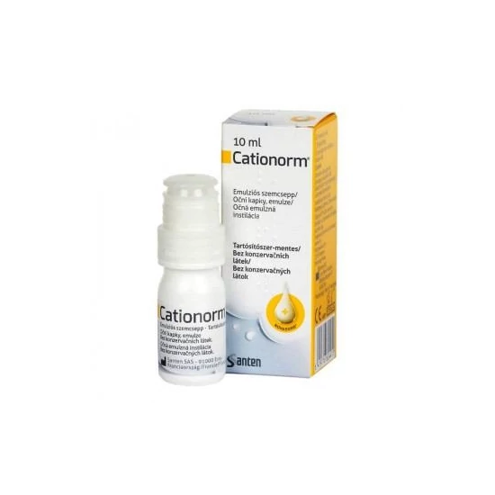 Cationorm szemcsepp 10ml