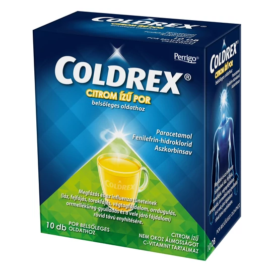 Coldrex Citrom ízű por belsőleges oldathoz 10x