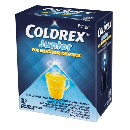 Coldrex Junior por belsőleges oldathoz 10x