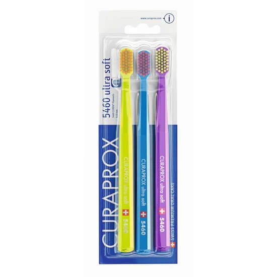Curaprox CS 5460 ultrasoft fogkefe 3x