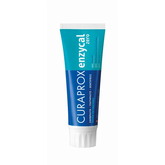 Curaprox enzycal zero fogkrém (Fluorid és mentol mentes, 75 ml)