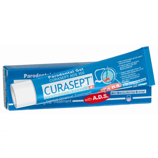 Curasept ADS 350 klórhexidin tartalmú parodontális gél (0,5% CHX, 30ml)