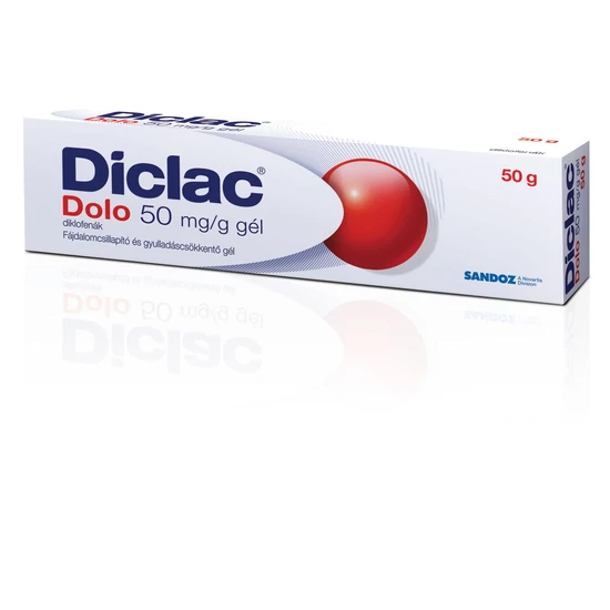 Diclac Dolo 50mg/g gél 50g