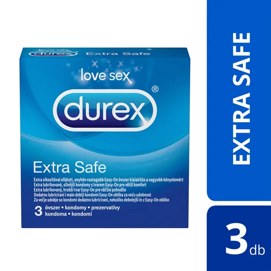 Durex Extra Safe óvszer 3x