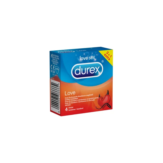 Durex Love óvszer 3+1x