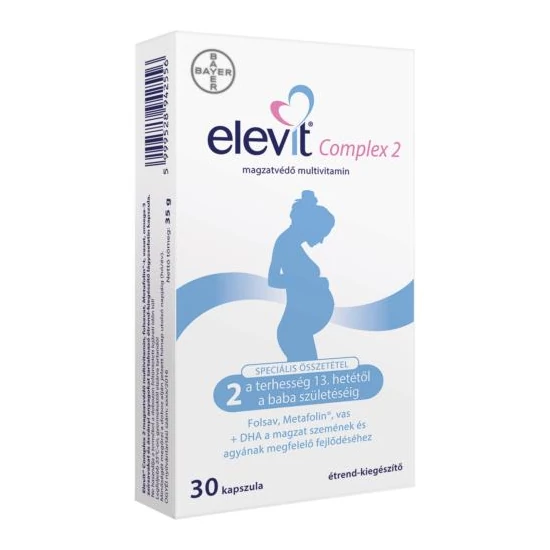 Elevit Complex 2 étrendkiegészítő filmtabletta 30x