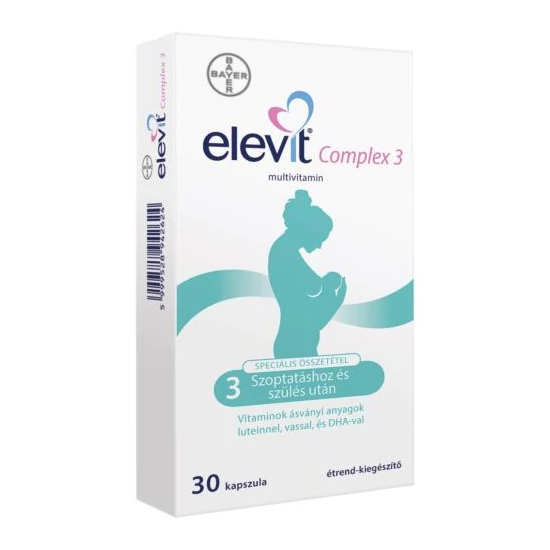 Elevit Complex 3 étrendkiegészítő filmtabletta 30x