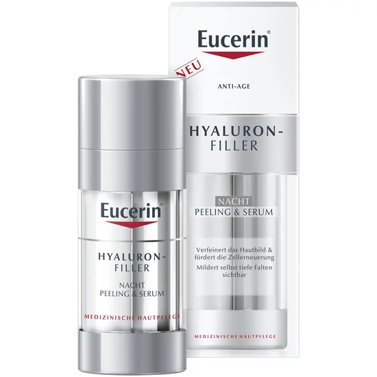 Eucerin Hyaluron-Filler Éjszakai Peeling és Szérum 2x15ml