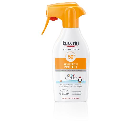Eucerin Sun Sensitive Protect Gyermek napozó spray FF 50+ 300ml