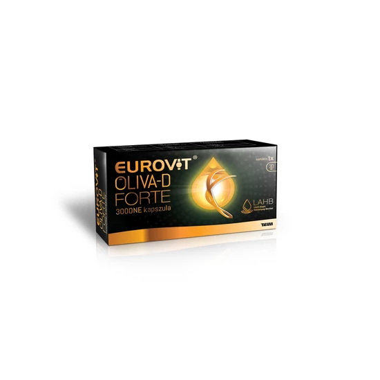 Eurovit Oliva-D Forte 3000 NE kapszula (D vitamin extra szűz olívaolajban) 30x