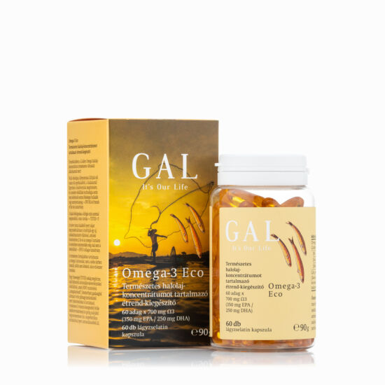 GAL Omega-3 Eco, 700 mg Omega-3 x 60 lágyzselatin-kapszula